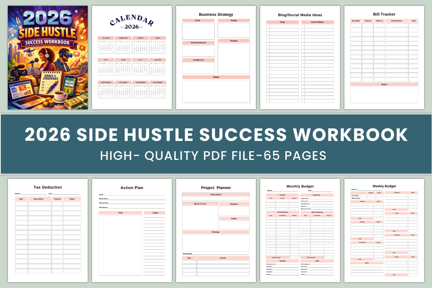 Side Hustle Success Workbook
