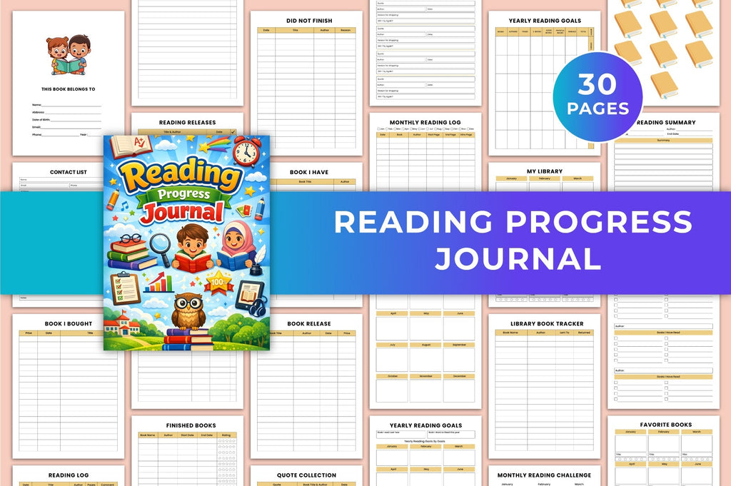 Reading Progress Journal