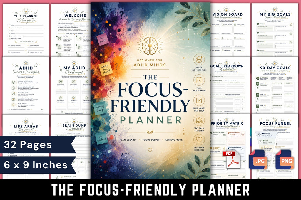 The Focus Friendly Planner