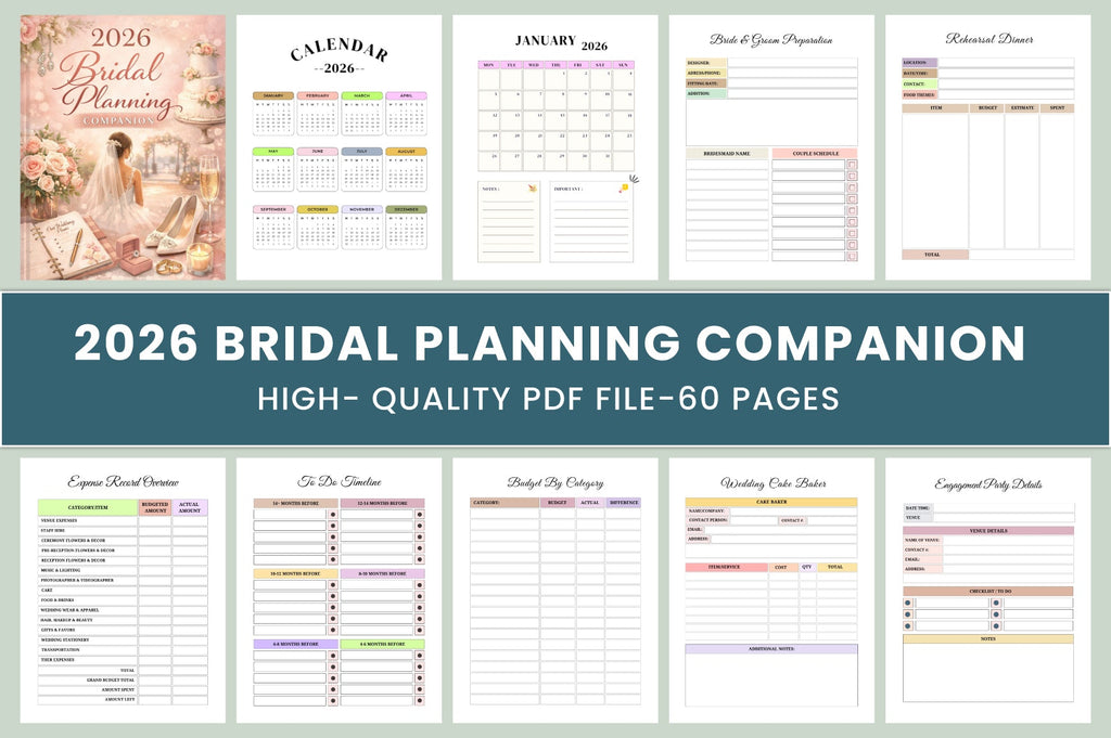 Bridal Planning Companion Book