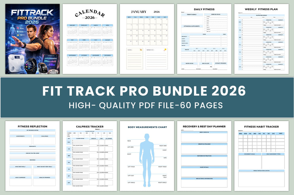Fit Track Pro Planner