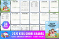 Kids Chore Charts Planner