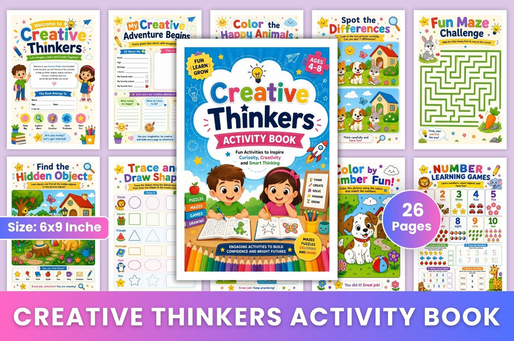 Creative Thinkers Activity Book