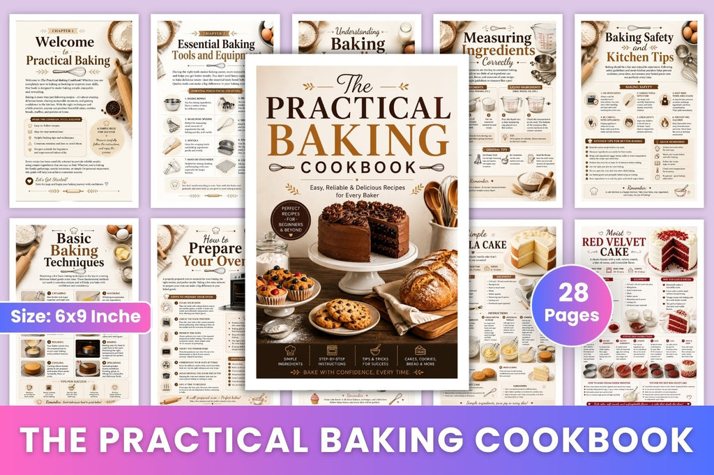 The Practical Baking Cookbook Book