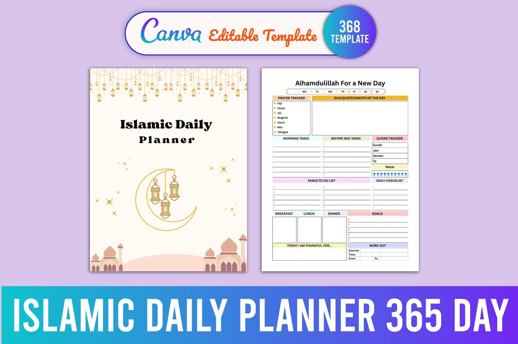 Islamic Daily 365-Day Planner