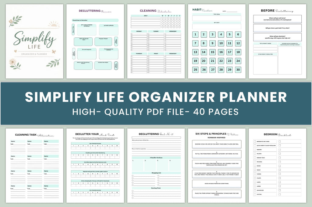 Simplify Life Planner