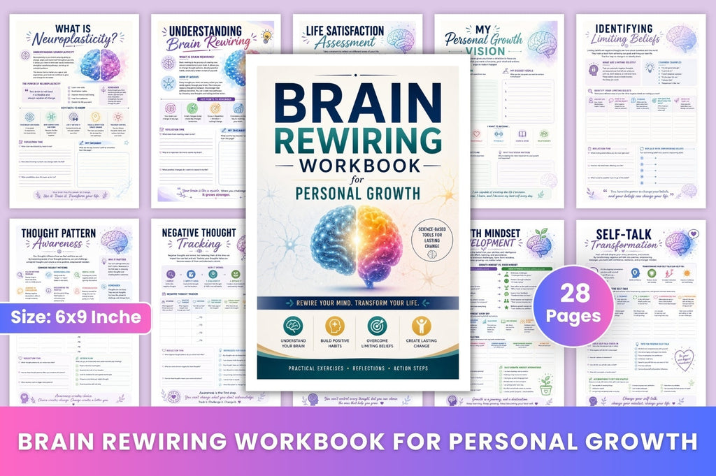 Brain Rewiring For Personal Growth Workbook