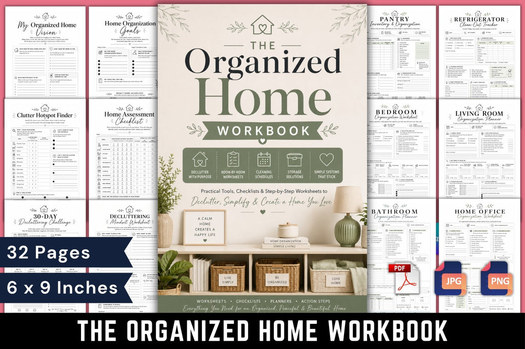 The Organized Home Workbook