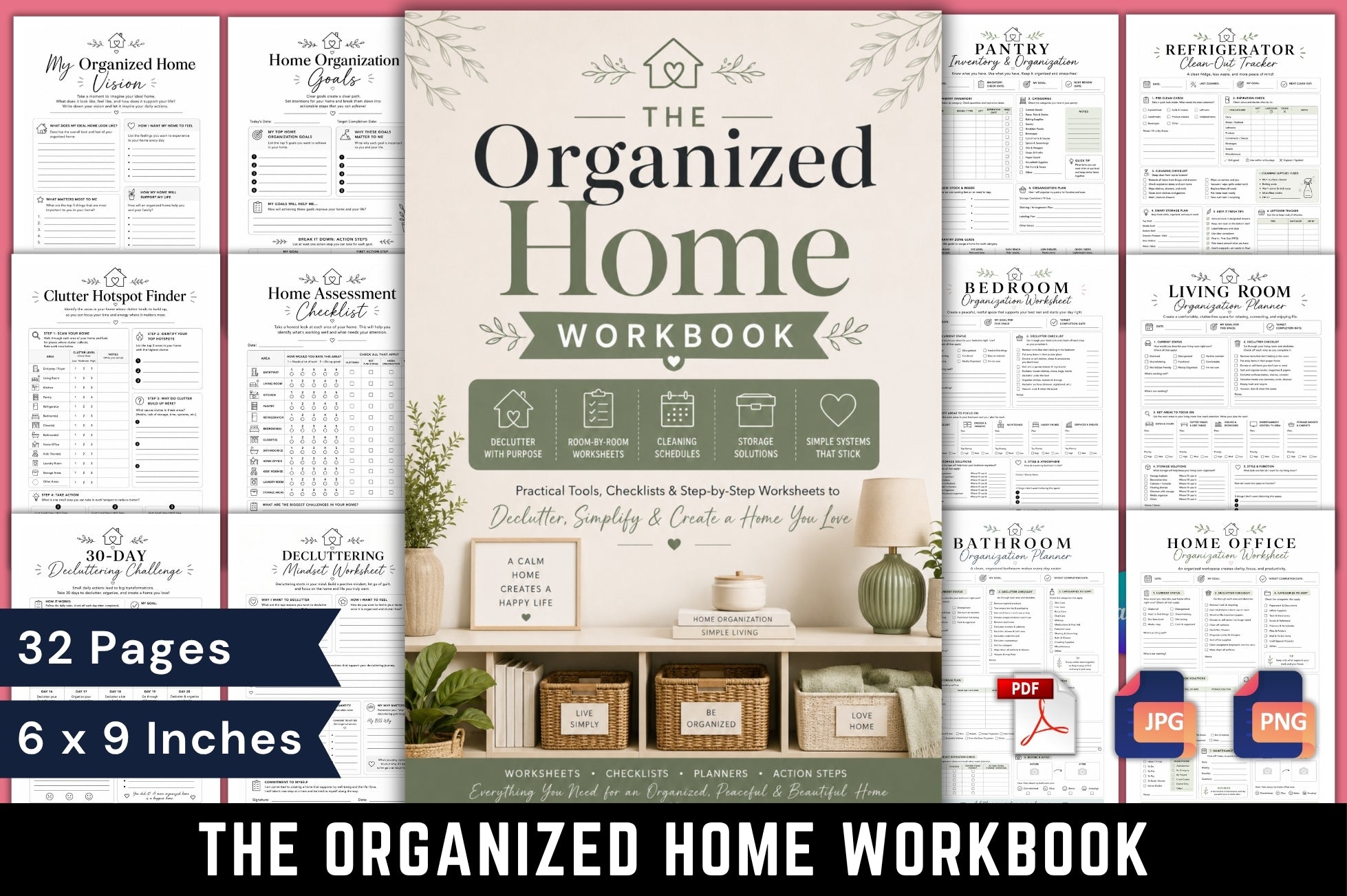 The Organized Home Workbook