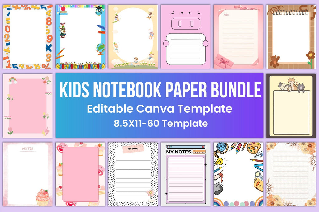 Kids Notebook Planner