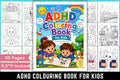 Adhd Coloring For Kids Book