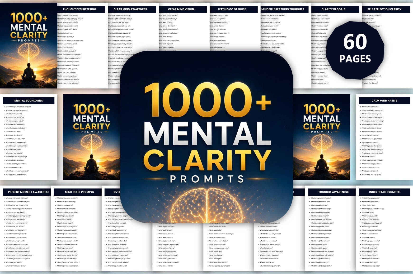Mental Clarity Prompts