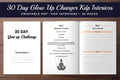 Day Glow Up Challenge Planner