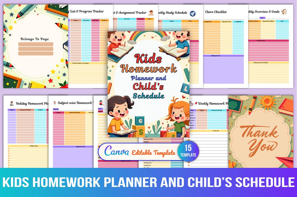 Kids Homework and Child Planner