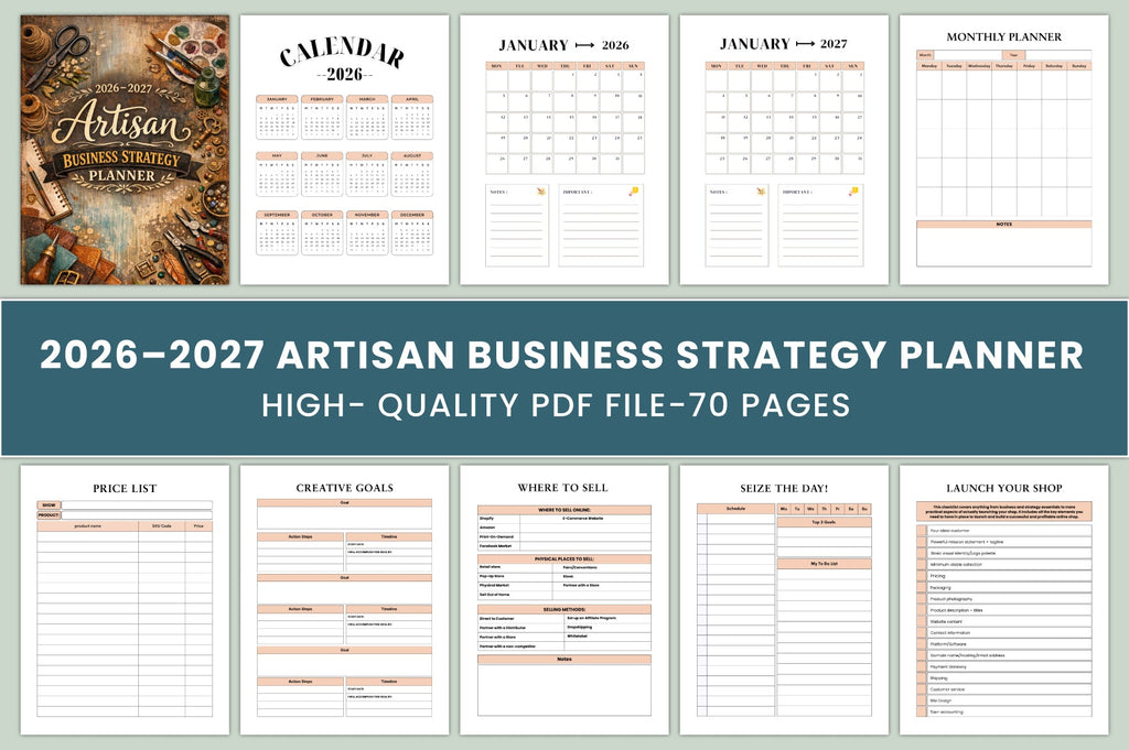 Artisan Business Strategy Planner