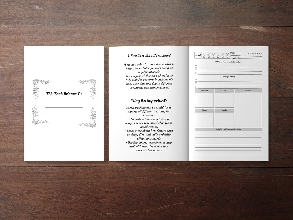 Mood Planner Template
