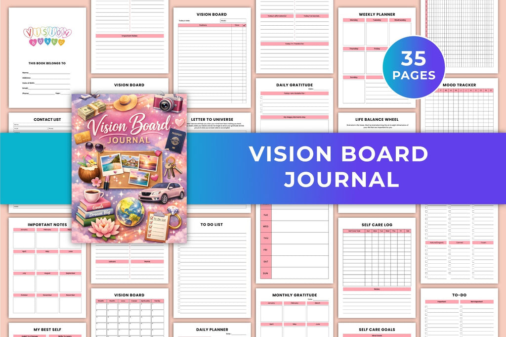 Vision Board Journal