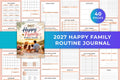 Happy Family Routine Journal