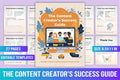 Content Creators Success Guide Planner
