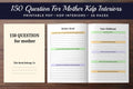Mother Planner Questions