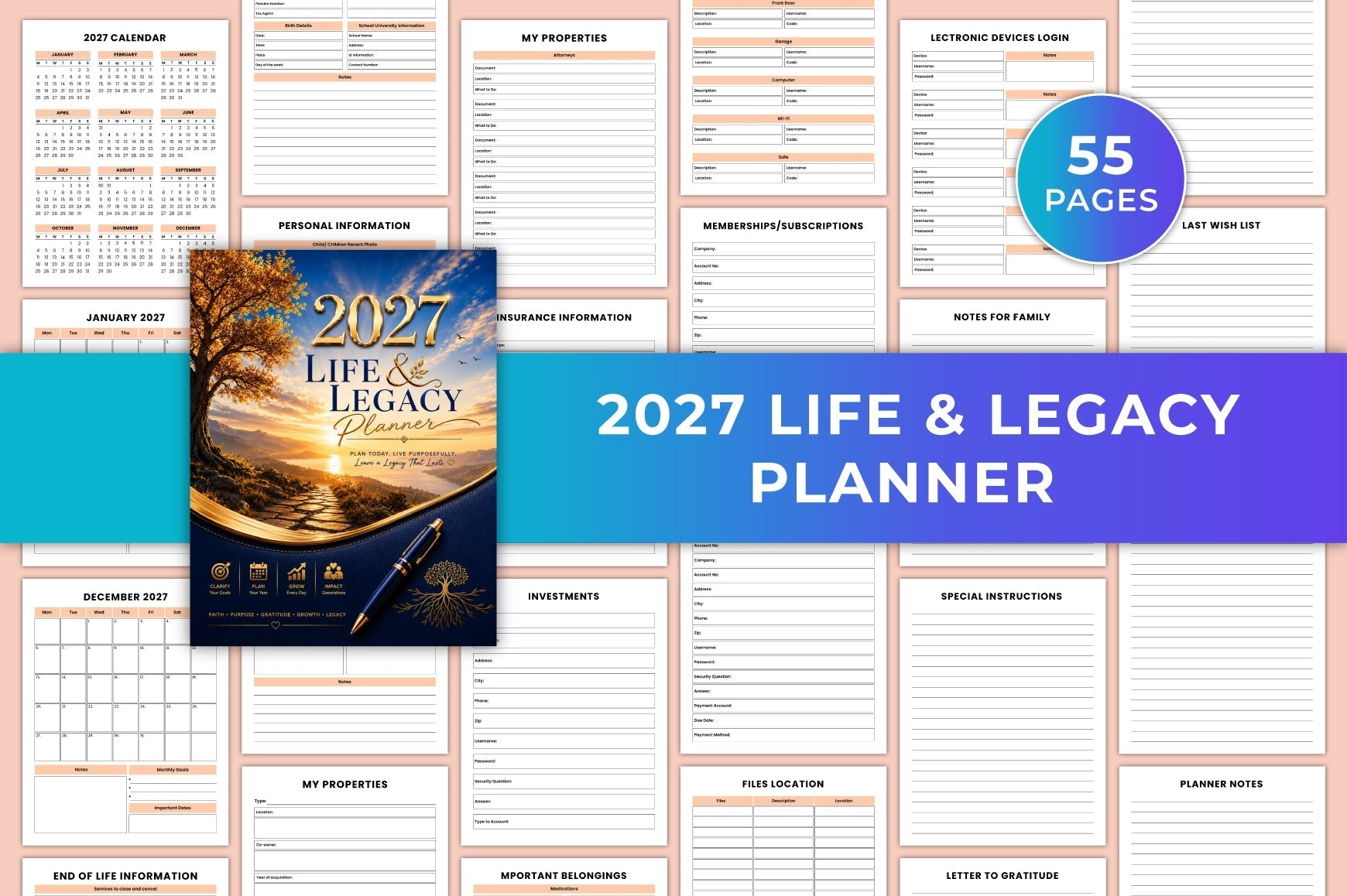 Life Legacy Planner