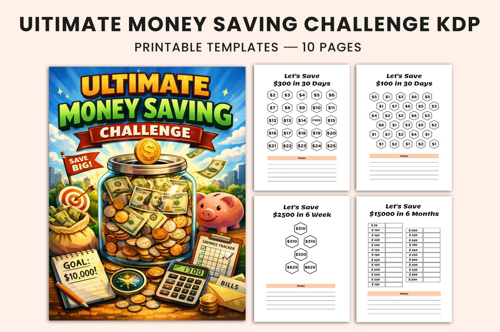 Ultimate Money Saving Challenge Planner