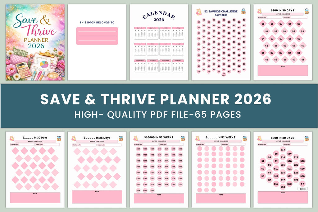 Save Thrive Planner