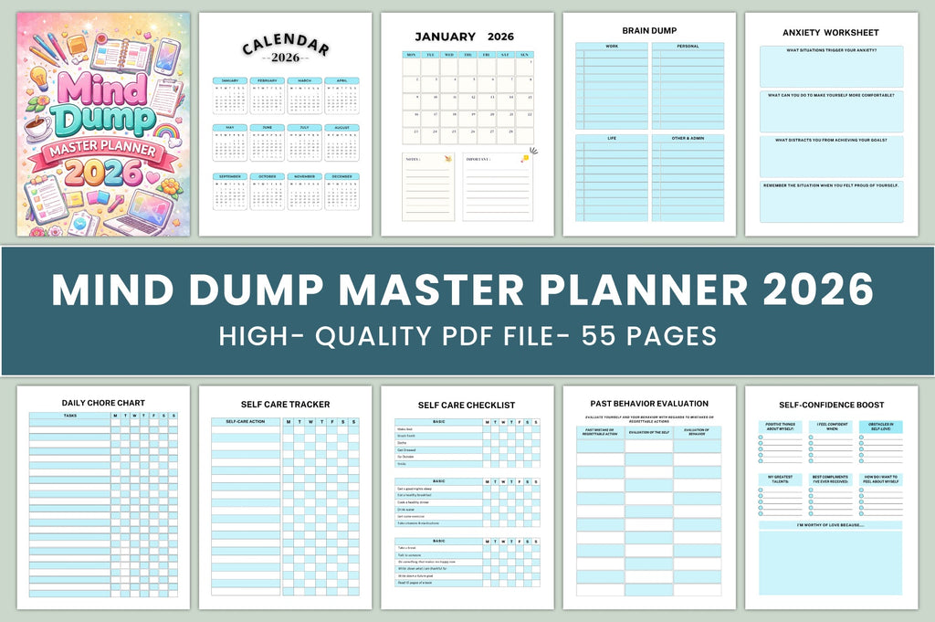 Mind Dump Master Planner