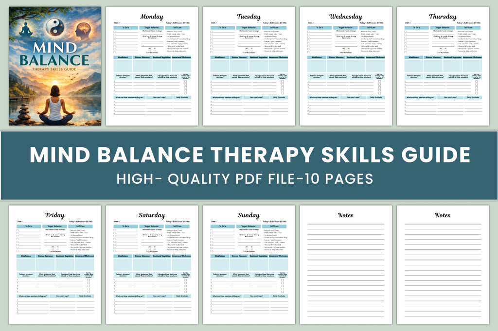 Mind Balance Therapy Skills Guide