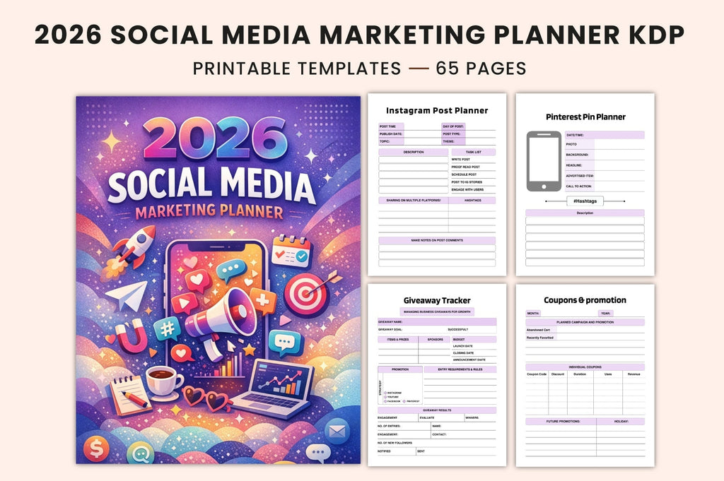 Social Media Marketing Planner