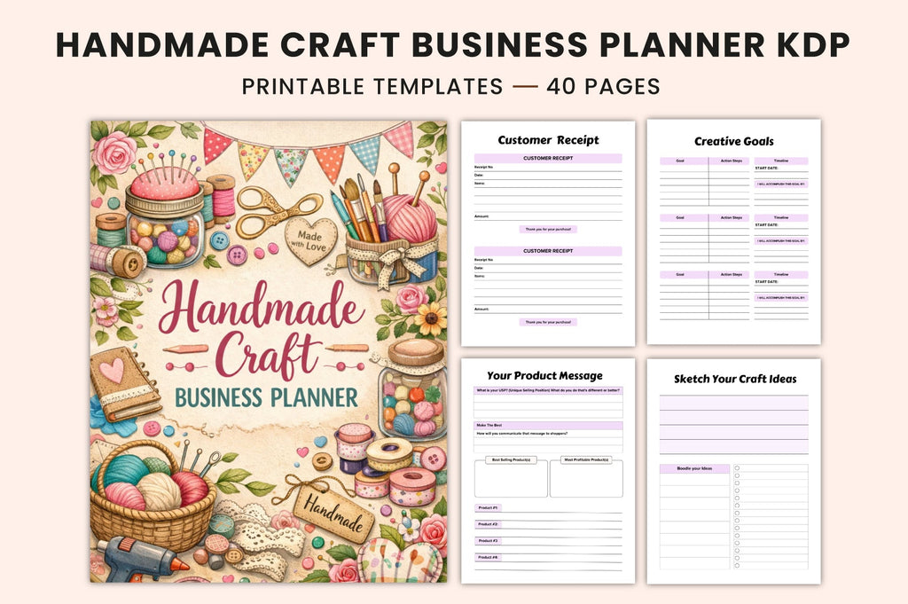 Handmade Craft Business Planner