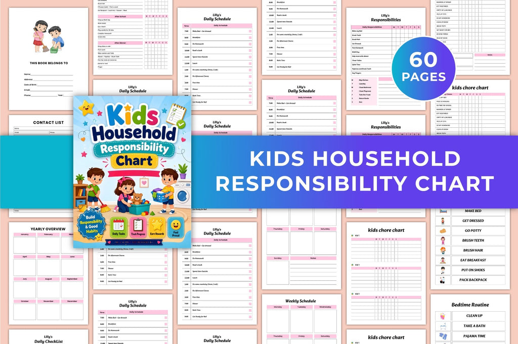 Kids Household Responsibility Chart