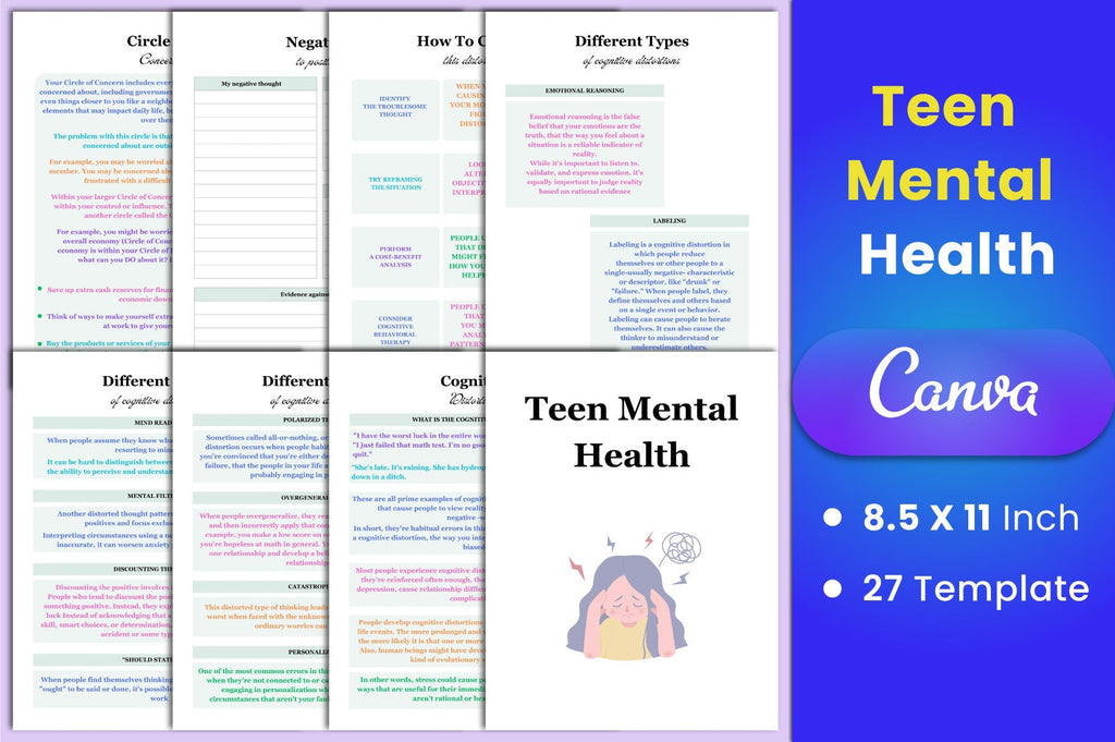 Teen Mental Health Planner