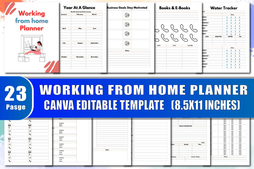 Working From Home Planner