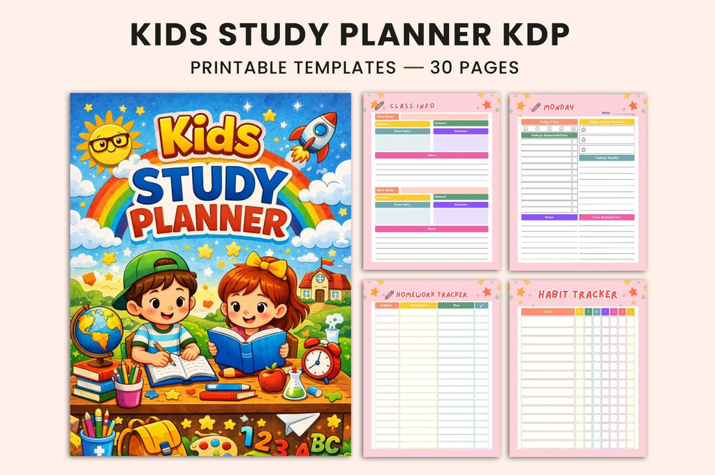 Kids Study Planner