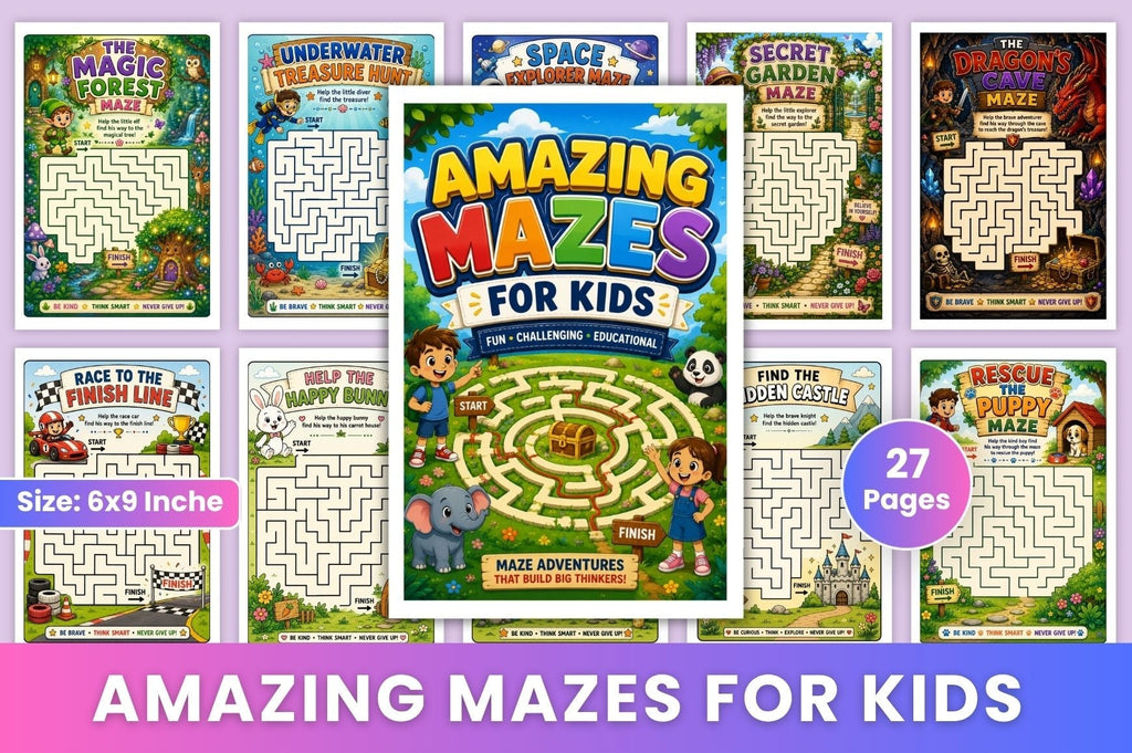 Amazing Mazes For Kids