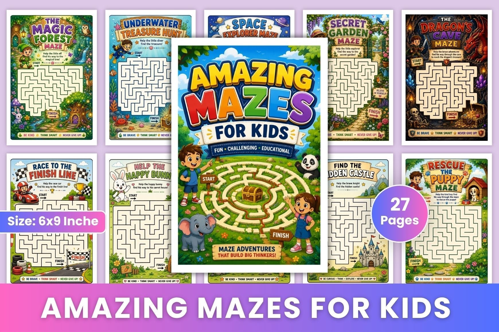 Amazing Mazes For Kids