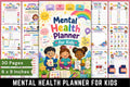 Mental Health For Kids Planner