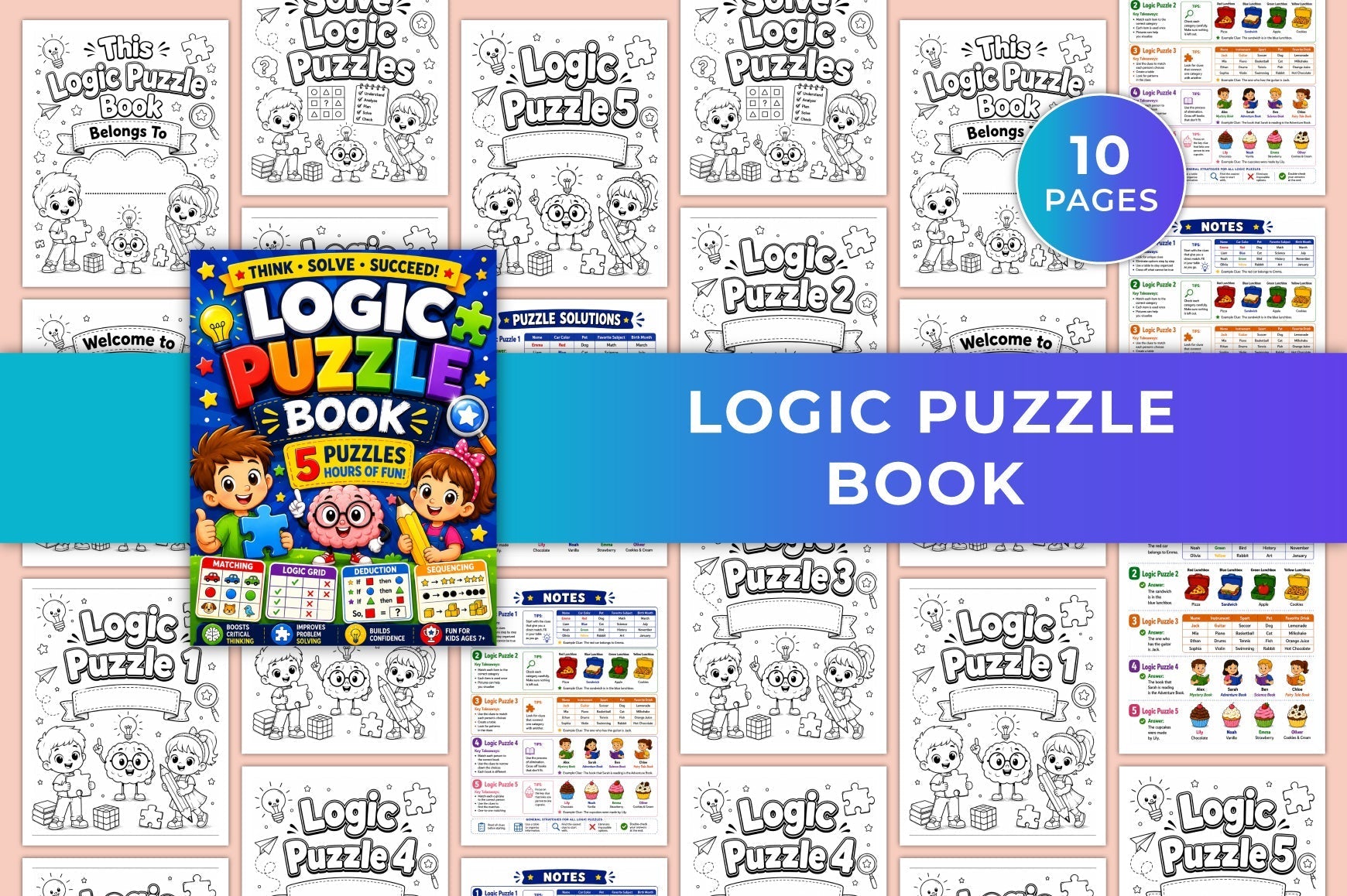 Logic Puzzle Book