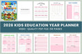 Kids Education Year Planner