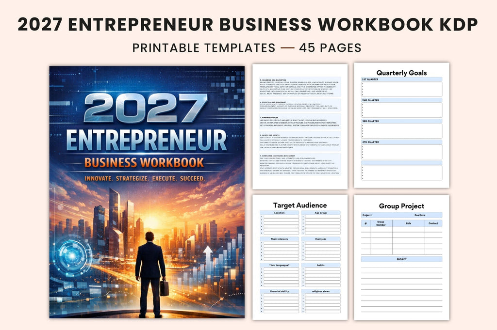 Entrepreneur Business Workbook