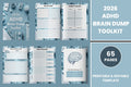 ADHD Brain Dump Toolkit Planner Cover