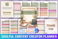 Soulful Content Creator Planner
