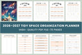 Tidy Space Organization Planner