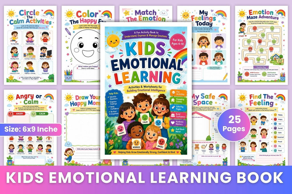 Kids Emotional Learning Book