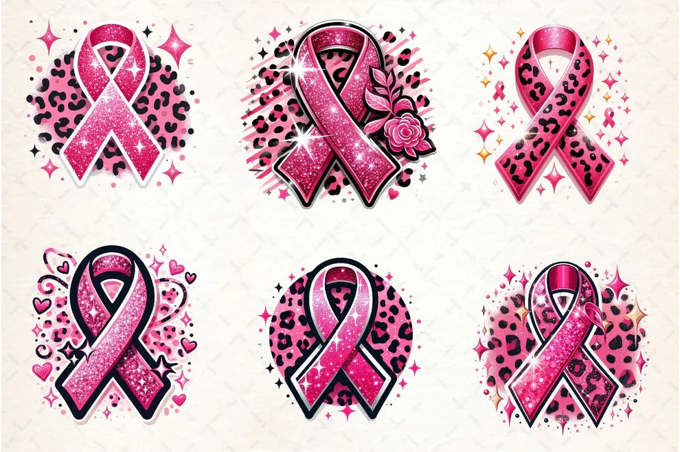 Breast Cancer Awareness Clipart Bundle