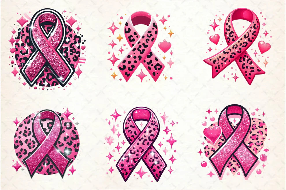 Breast Cancer Awareness Clipart Bundle
