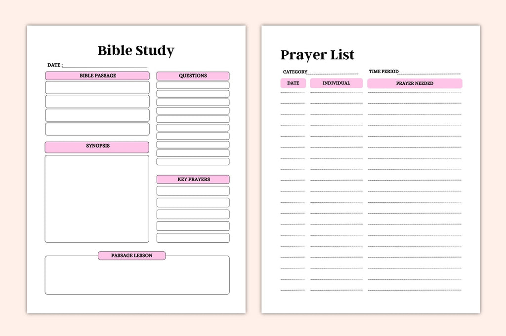 Scripture Study Journal