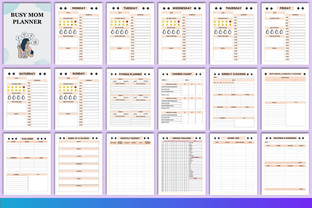 Busy Mom Planner
