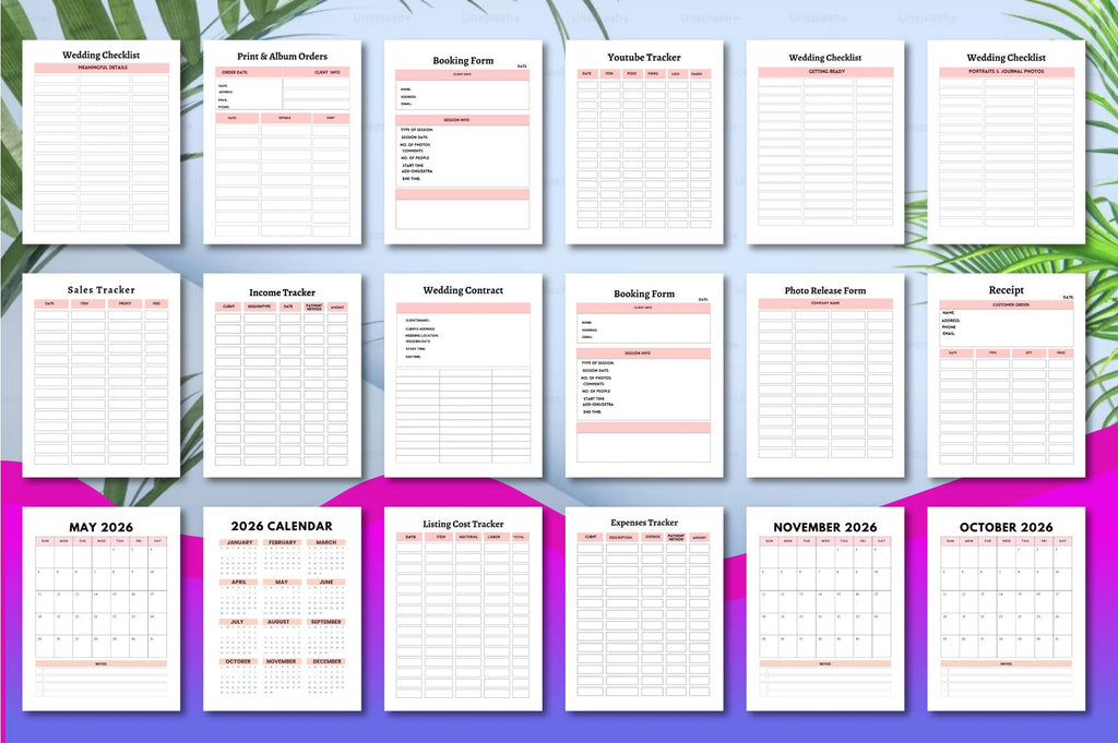 Photography Planner
